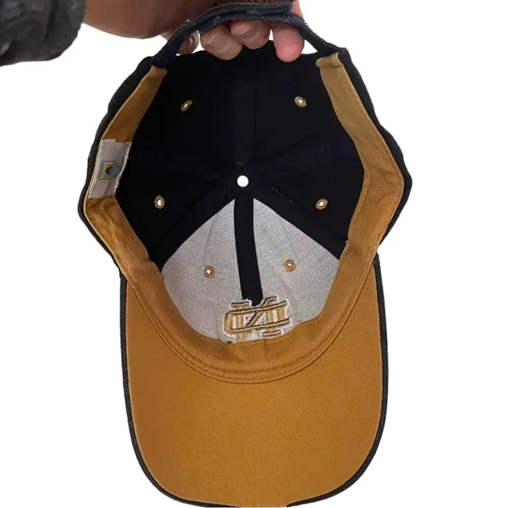 NOTRE DAME Fighting Irish Embroidered Baseball Cap Hat Youth Adjustable Back